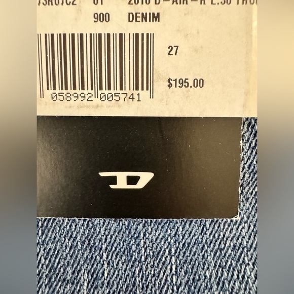 NWT Women’s Diesel Boyfriend Style Ankle Length StreetWear 5 Pocket Denim Jeans - Picture 10 of 14